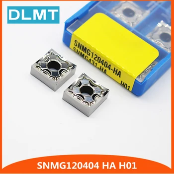 

10Pcs SNMG120404 HA H01 SNMG431 Aluminum cutter blade Insert Mill Tool Machining Center Cutting Tool wood turning tools AL+TIN