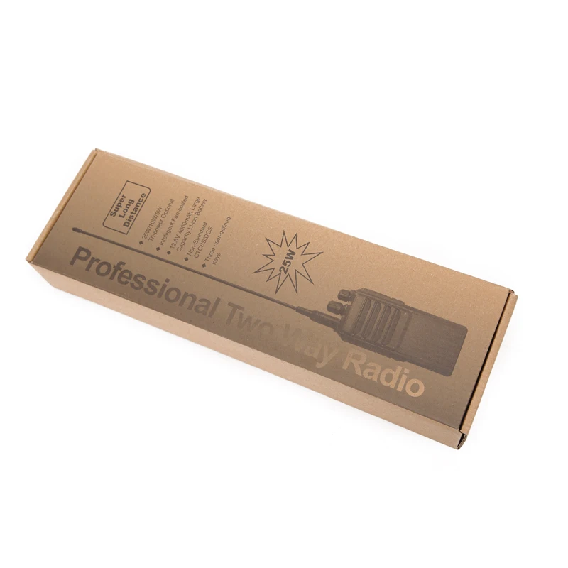 Abbree AR 25W 25 Вт мощная рация UHF 400 480 МГц 10 20 км дальность двусторонней радиосвязи для