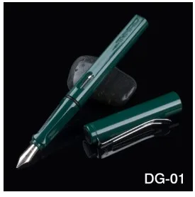 Jinhao 599A сафари каллиграфическая самопишущая ручка пластиковая крышка и бочка 3 цвета - Цвет: 01