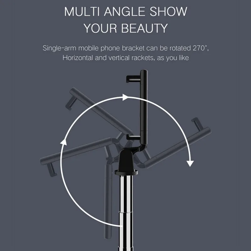 Складная мини селфи-палка Bluebooth, Универсальный штатив, выдвижной монопод для iPhone X XR SamSung S8/S9 Xisomi 9/8 HuaWei P20/30