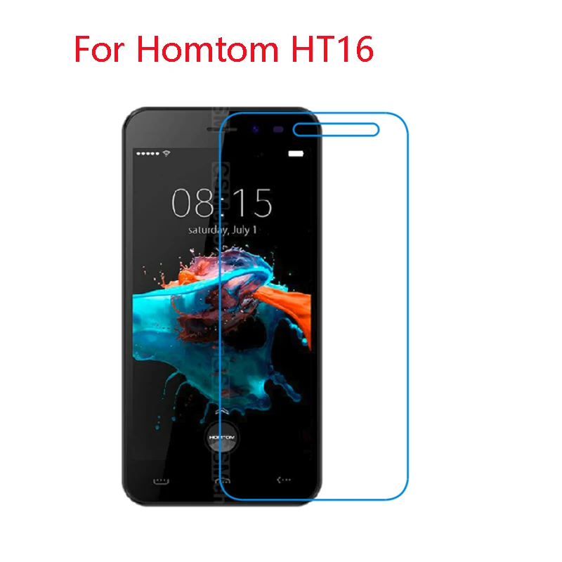 2-Pack) 9H гибкий стеклянный протектор экрана для HOMTOM ZOJI S12, Z9, 11,8, 33, S99i, HT70, 26,16, 10,8, 6,3 - Цвет: For HomTom HT16