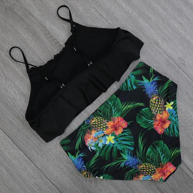 2018 Bikinis kobiety stroje kąpielowe Wysoka talia strój kąpielowy Halter sexy bikini zestaw retro kąpielówki plus rozmiar stroje kąpielowe XXL tanie i dobre opinie Bikinis Set TL299 Patchwork Floral Solid sporlike Acetate Polyester Spandex Cotton Wire Free Women Female Girl Lady S M L XL XXL 2018 Bikinis kobiety stroje kąpielowe Wysoka talia strój kąpielowy Halter sexy bikini zestaw retro kąpielówki plus rozmiar stroje kąpielowe XXL tanie i dobre opinie Bikinis Set TL299 Patchwork Floral Solid sporlike Acetate Polyester Spandex Cotton Wire Free Women Female Girl Lady S M L XL XXL