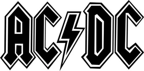 

For 2Pcs Ac Dc Des1 Sticker Decal Car Styling