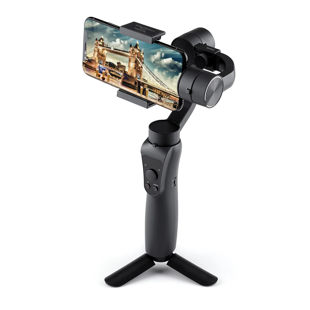

Smartphone Handheld Gimbal 3-Axis Stabilizer Phone Action Camera Bluetooth APP Selfie Stick for Xiaomi iPhone X Oneplus Samsung