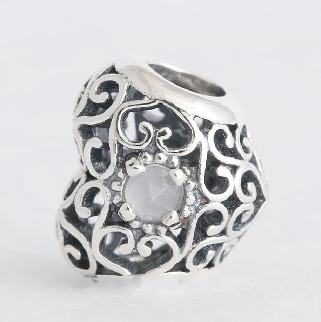 Pandora june birthstone heart charm best sale