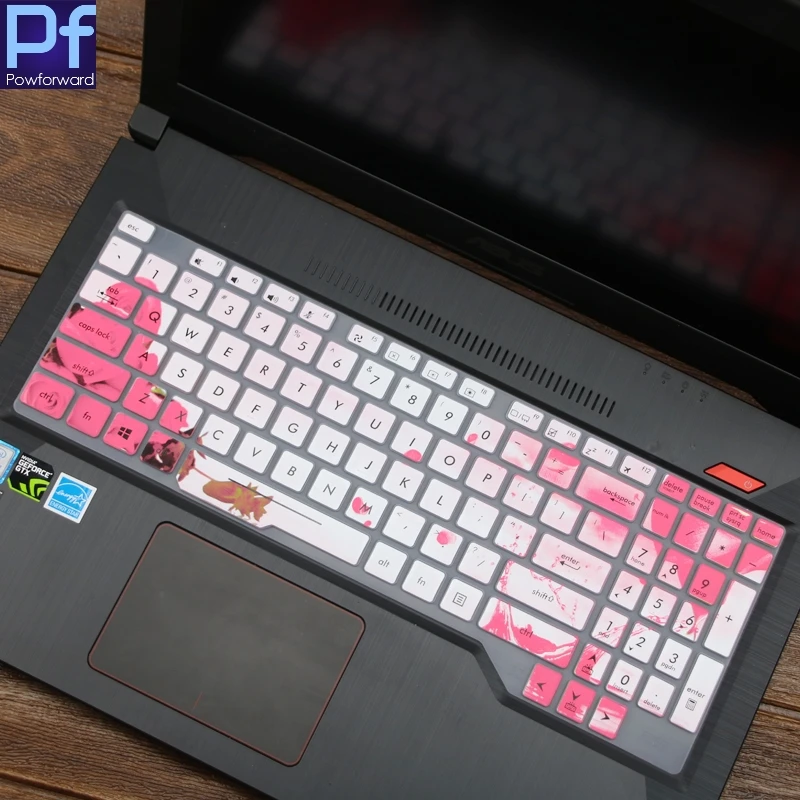 Чехол для клавиатуры ноутбука протектор Кожаный силикон 15,6 дюймов для Asus ROG strix Hero Ii Gl504G Gl504Gm Gl504Gs 15,6''