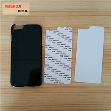 Для iPhone 6 Plus/6s плюс прочный ПК пластик DIY 2D сублимации пустой корпус чехол для iPhone6 plus с алюминиевой пластиной