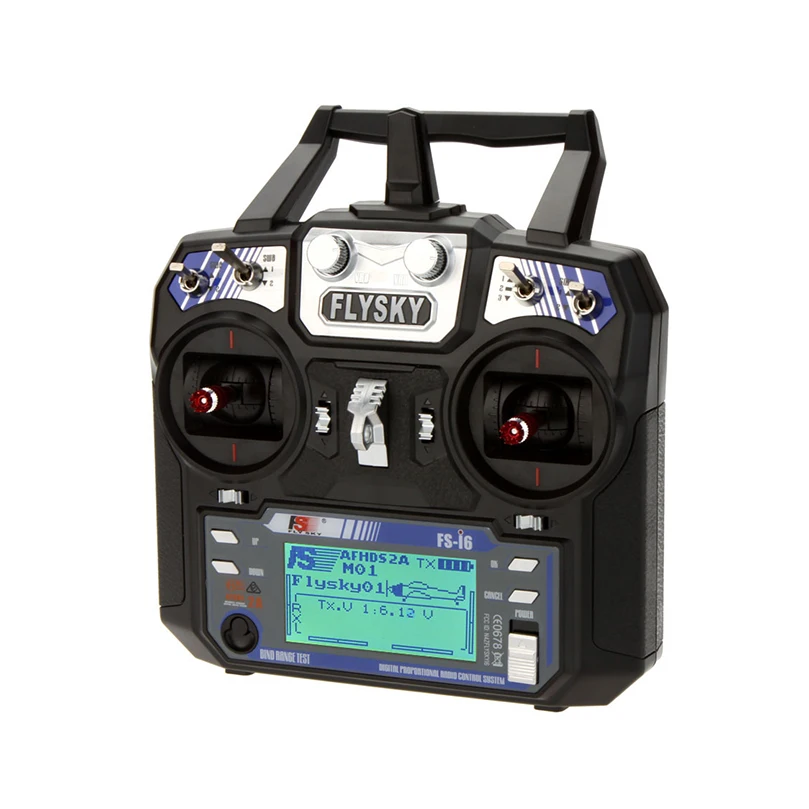 

Flysky FS-i6 FS I6 2.4G 6ch RC Transmitter Controller FS-iA6 / FS-iA6B Receiver for RC Helicopters Plane Quadcopter Glider Drone