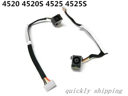 Новый ноутбук для hp probook 4520 s 4525 dc jack разъем питания порт с кабелем жгута проводов |