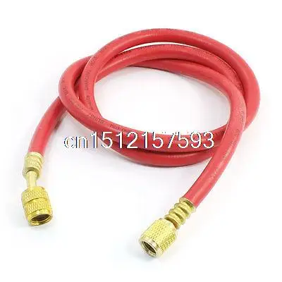 

10mm x 11mm Female Thread Connect Flexible Refrigeration Charging Hose 4ft