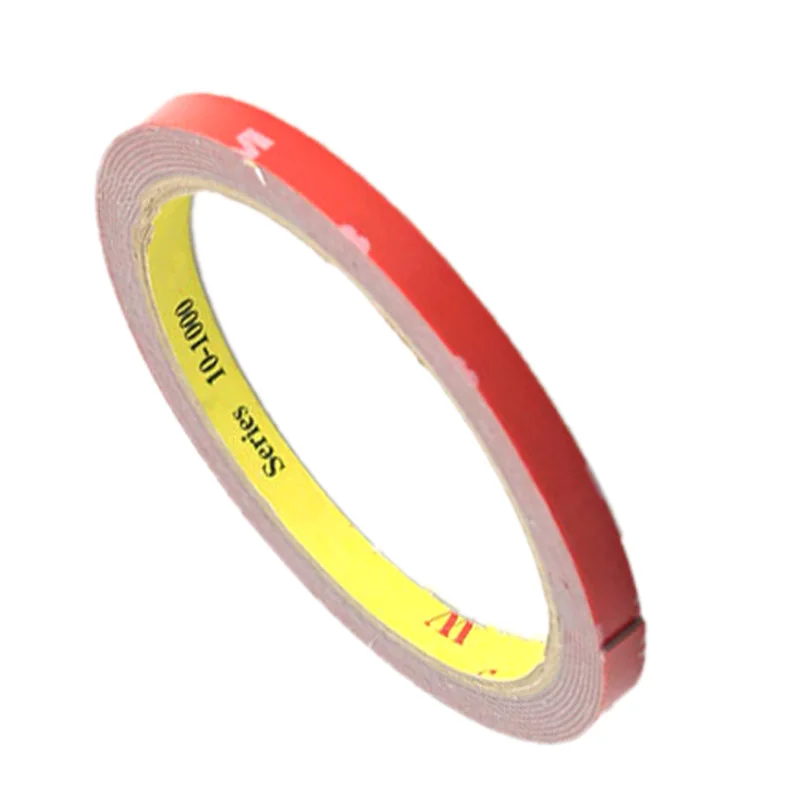 6mmx2m Double Sided Tape Auto Vehicle Acrylic Foam Adhesive Interior