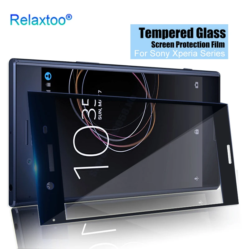 

Full Cover Screen Protector Case For Sony Xperia XA 1 Plus XA2 Ultra XZ1 X Compact XZ Premium XZS Xperia XP Tempered Glass Film