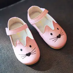 WENDYWU/2017 г., весна-осень девочек обувь из натуральной кожи мальчиков плоские туфли детские Белая обувь на плоской подошве детская обувь