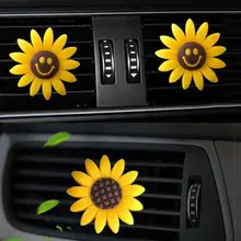 Автомобильный Подсолнечник воздуха на выходе Duftendes parfhum клип Luftfilter Diffusor Домашний Аромат саше