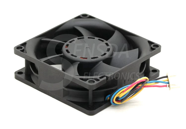 Для AVC DA08025B48U P021 DC48V 0.14A 4 проводные 80x80x25 мм серверные Инверторные промышленные