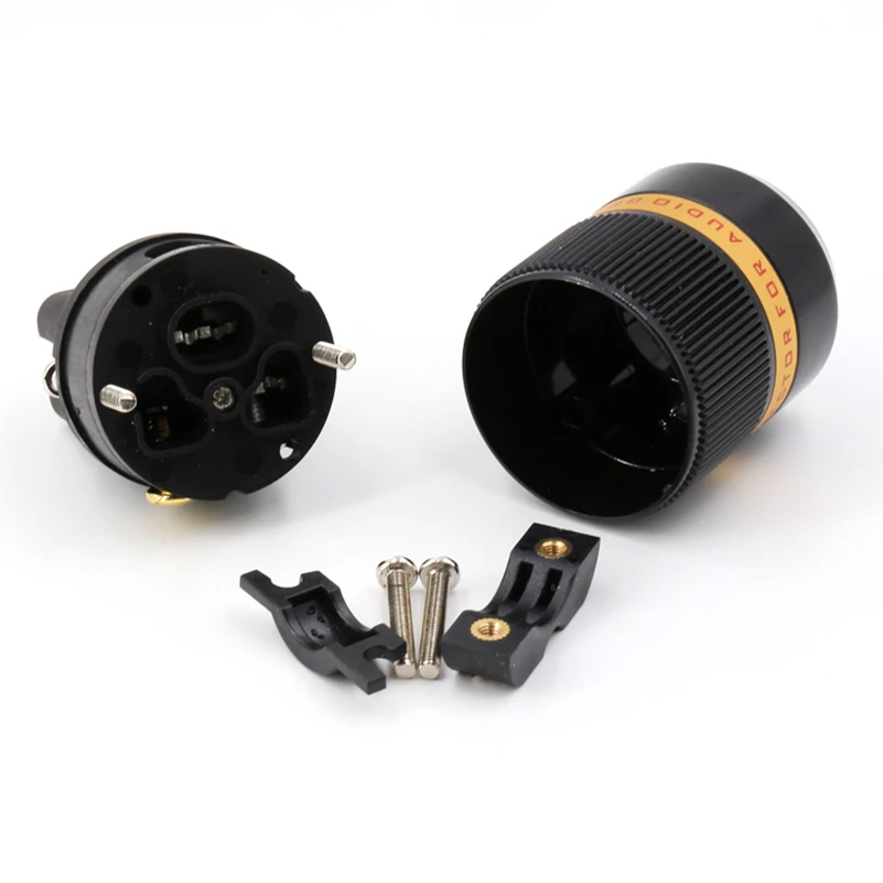 Cabo de Alimentação Conectores de Cabo de Áudio Viborg Cobre Puro Áudio Power Conector Iec Plugue ac 20a Fêmea Vf520 C19 Mod. 1443500 - Image 3