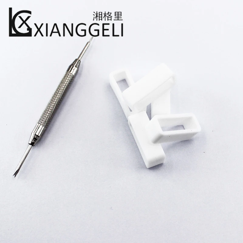 

5pcs White Silicone Bezel 12mm14mm16mm18mm19mm20mm22mm24mm26mm28mm Strap Activity Watch Accessories Universal Silicon Strap Loop