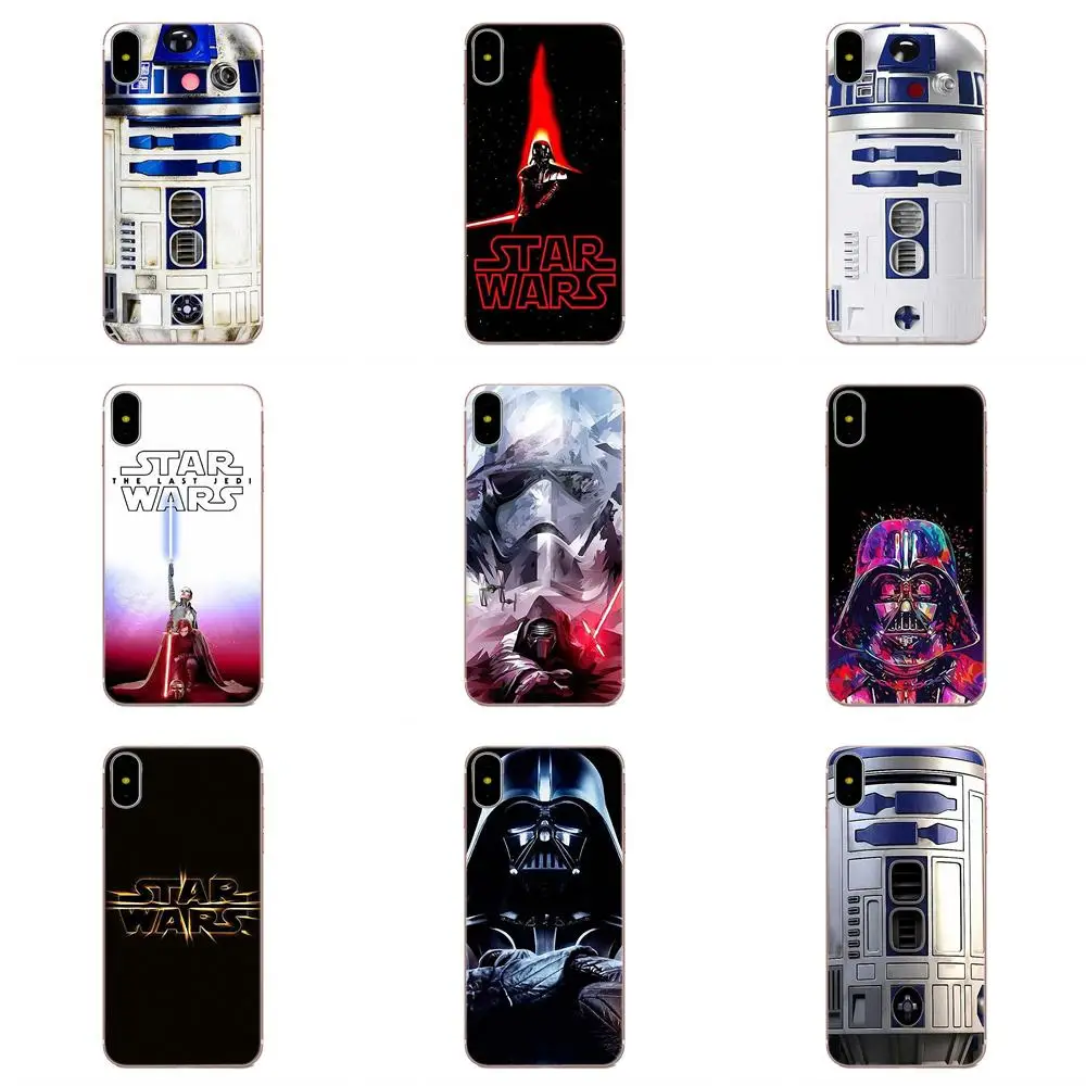 

For HTC 530 626 628 630 816 820 One A9 M7 M8 M9 M10 E9 U11 Moto G G2 G3 G4 G5 G6 G7 TPU Case Cover Star Wars Vader Yoda BB8