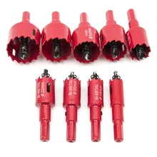 9Pcs M42 HSS Drill Bit Hole Saw Twist Drill Bits Cutter Power Tool Metal Holes Drilling Kit Carpentry Tools for Wood Steel Iron 9Pcs M42 HSS Drill Bit Hole Saw Twist Drill Bits Cutter Power Tool Metal Holes Drilling Kit Carpentry Tools for Wood Steel Iron