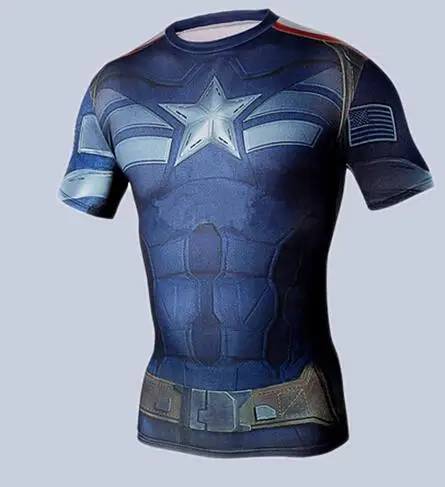 Новый 2016 marvel велоспорт 2 лайкра велосипед колготки майка мужчины новый clothing