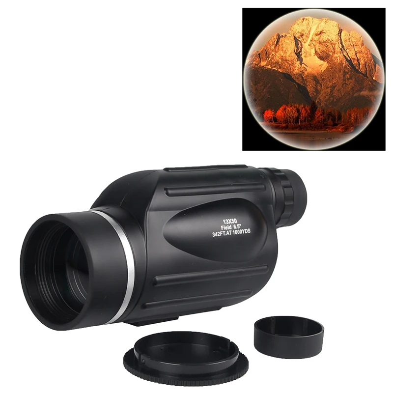 GOMU 13X50 Monocular waterproof Rangefinder Spotting Scope Telescope 114m1000m View for Outdoor Hunting RL36-0002 (18)
