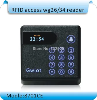 

Free shipping Newest 8071CE 125Khz Rfid access control Reader/D Card Reader WG26/34 EM4100 Card Reader +10pcs card