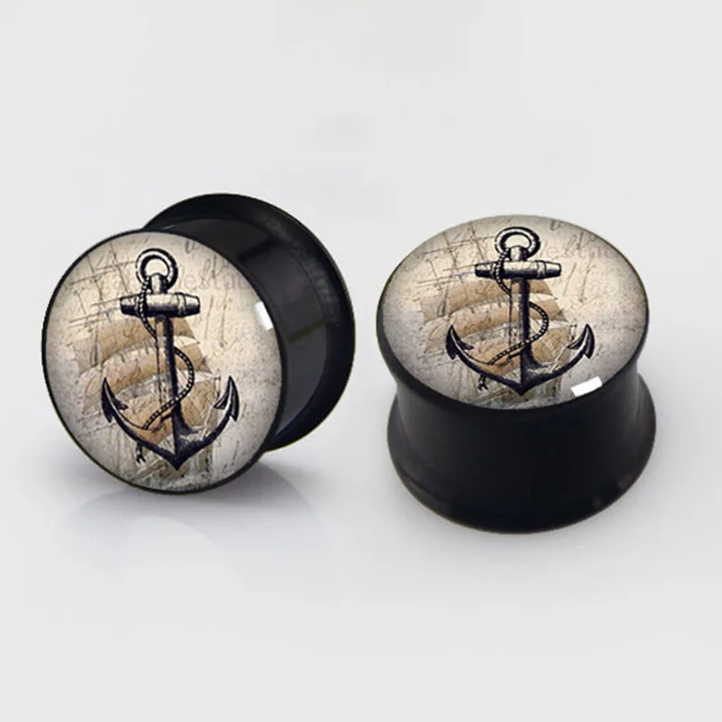 Flesh Vite Tunnel Ear Plug Acciaio Inox 2,5mm - 16mm Color Argento Orecchio - Foto 9