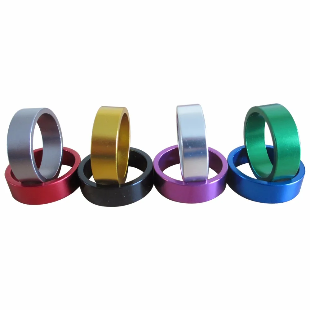 20x 28.6MM Mountain Bike Road Bike Aluminum Alloy Bicycle Washer Spacers Gasket