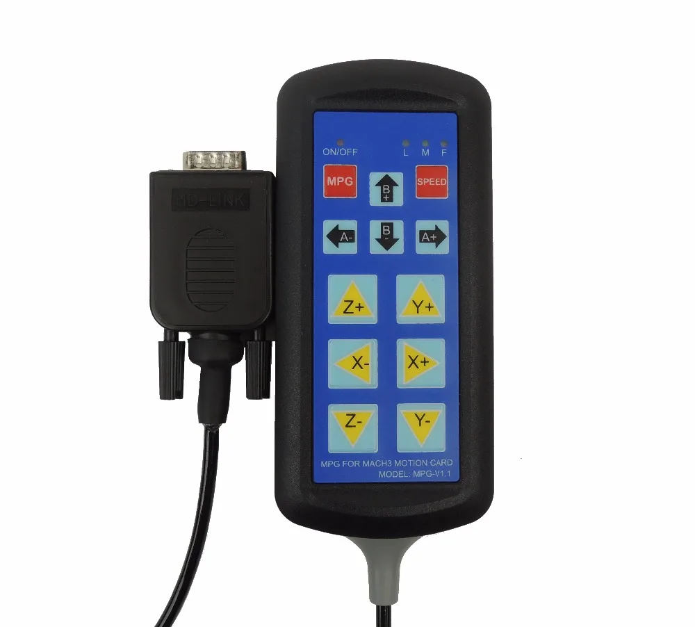 MACH3 USB 5 Axis 100KHz USBCNC Smooth Stepper Motion Controller Tarjeta de conexión + 1 Uds. Mango