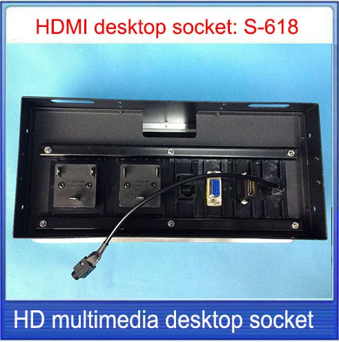 Настольная розетка/Скрытая/HDMI VGA сетевой интерфейс информационный выход/офисный