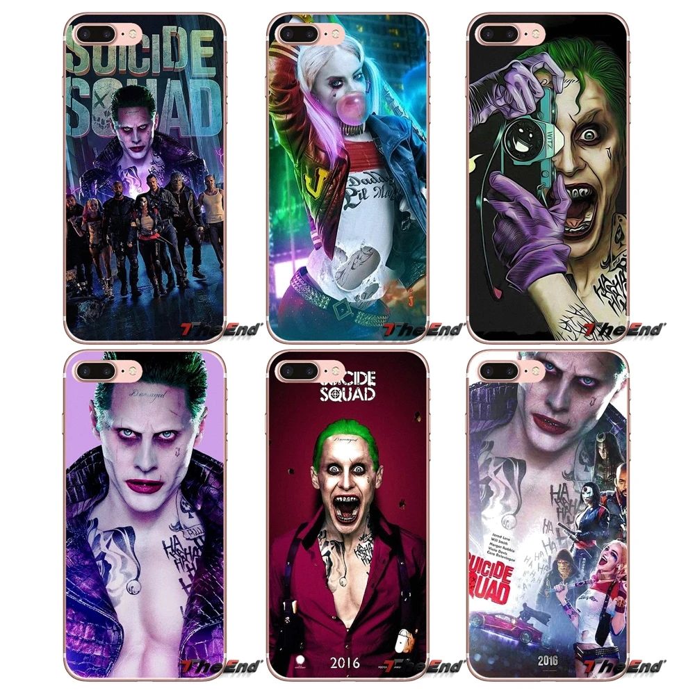 Отряд Самоубийц Harley Quinn плакат с джокером чехол для Sony Xperia M2 M4 M5 E3 T3 XA Aqua Z Z1 Z2 Z3 Z5