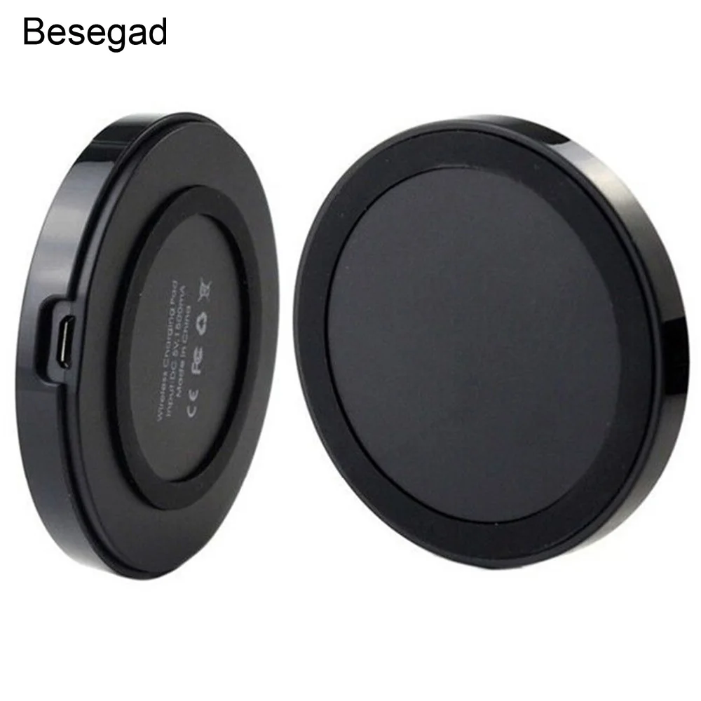 

Besegad Qi Wireless Charger Charging Pad Mat for Samsung Galaxy S8 Plus S7 S6 Edge Note 5 Nokia Sony Xperia Z4V Z3V