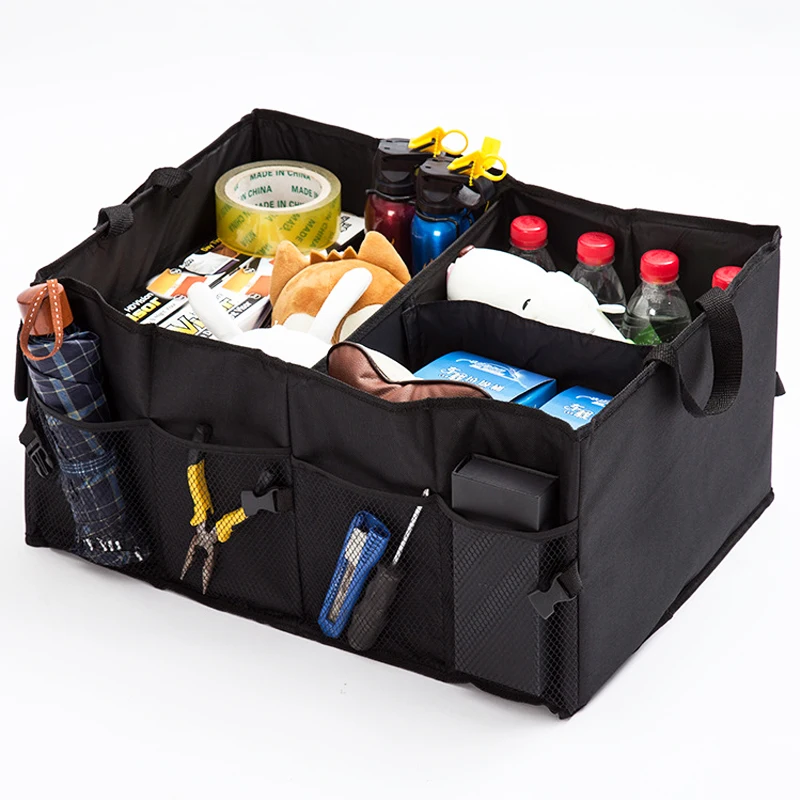 

New car organizer Car storage box Multi-function folding storage box wholesale Car backup storage box Trunk box bag freeshipping