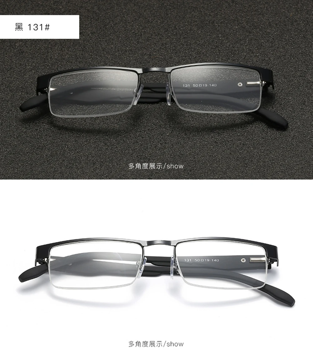 Leesbril = бренд Scober! Две пары! Ультра-светильник полуобода высокое качество антибликовые очки для чтения+ 1+ 1,5+ 2+ 2,5+ 3+ 3,5+ 4