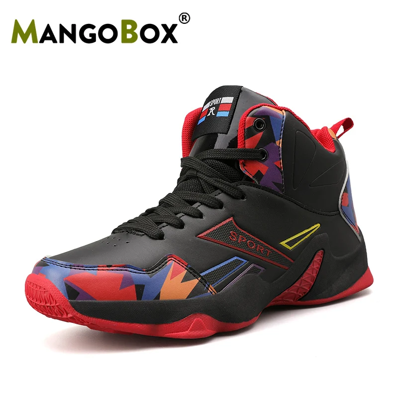 

New Cool Men Basketball Training Shoes High Top Sneakers For Women Wearable Kids Basketball Shoes Designer Boy Basketball Boots