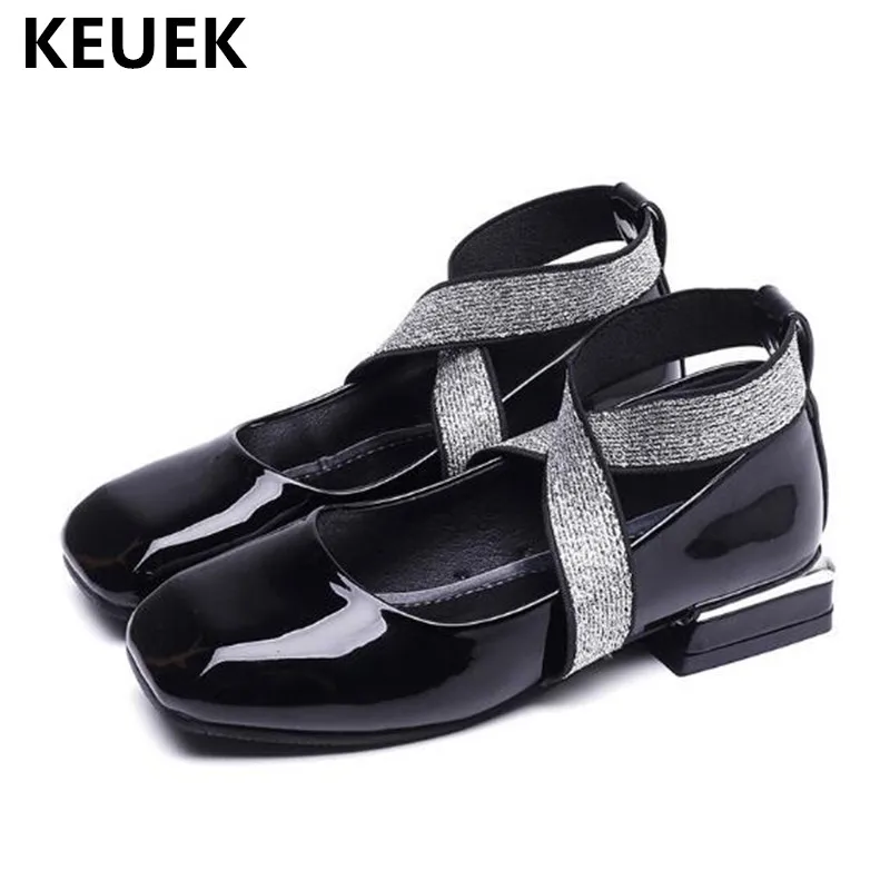 

New Children High-heeled Shoes Girls Princess Party Dance Shoes Fashion Baby Toddler Breathable Spring Kids Leather Shoes 03