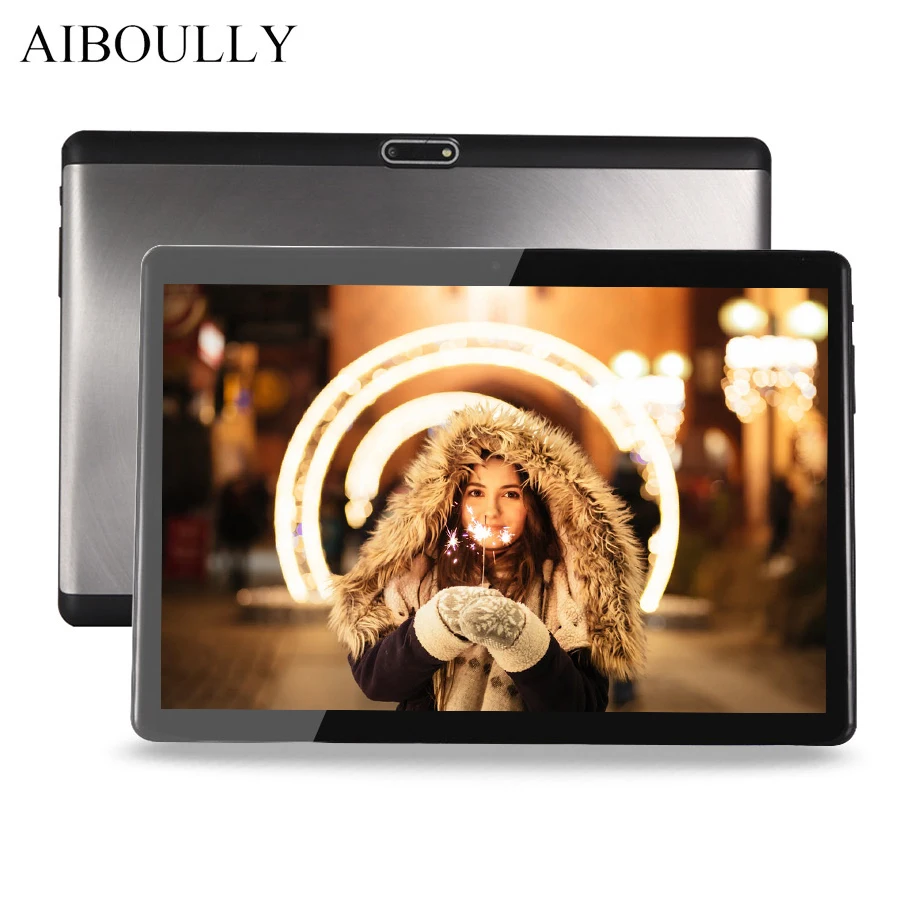 

AIBOULLY 2018 New 10.1 inch Tablet PC Android 7.0 OS 3G 4G FDD LTE Phone Call Tablets Octa Core 2.5D 1920*1200 IPS Screen 8 9.7'