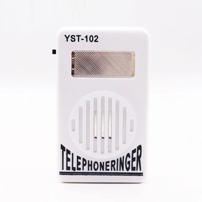 

Amplifier Strobe Light Flasher Bell Extra-Loud Telephone Phone Ringer Enhancer Telephone Ringtone Amplifier increase volume Tool