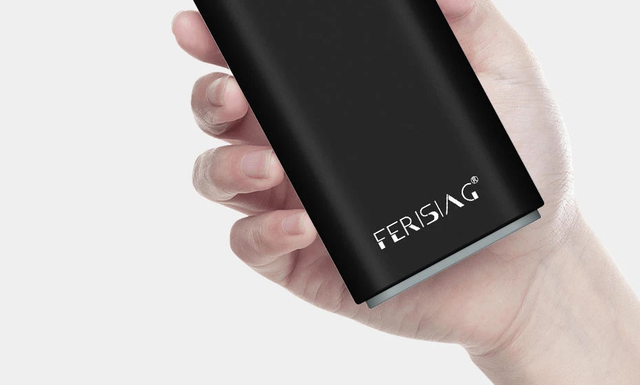 FERISING 5200 mah Мини банк питания Внешний 18650 литиевая аккумуляторная батарея портативный Банк питания быстрое зарядное устройство для мобильного телефона