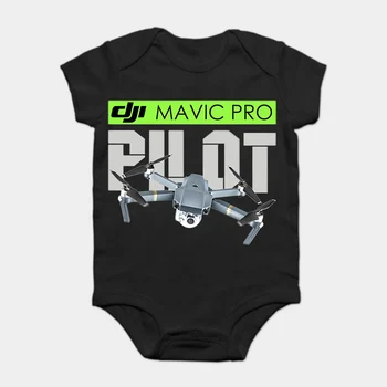 

Baby Onesie Baby Bodysuits kid t shirt Dji Mavic Pilot s Cotton Tee Shirt Cool Fashion Clothing