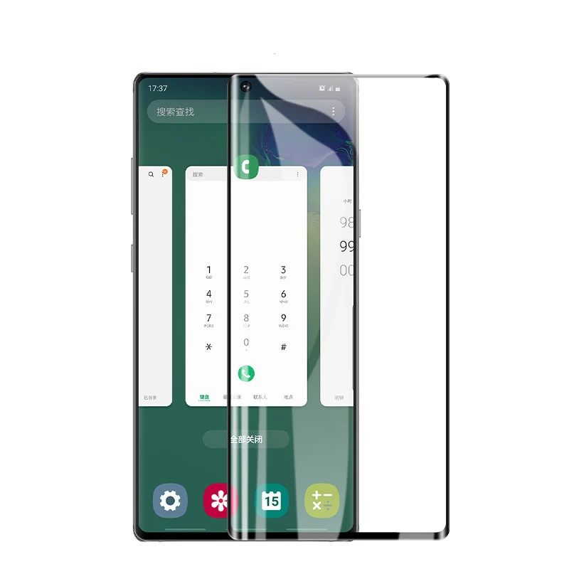 

For Galaxy Note 10 SM-N970F 5G SM-N971F Tempered Glass Full Cover Screen Protector FilmFor Samsung Galaxy Note 10 Plus SM-N975F