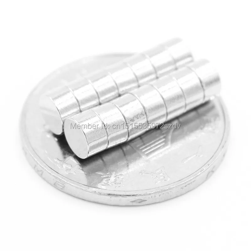 

5000pcs Strong Round Dia 5mm x 2mm N35 Rare Earth Neodymium Magnet Art Craft Fridge free shipping