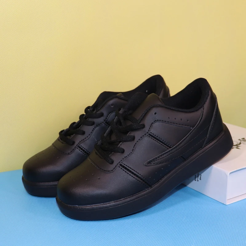 Black school sneakers for girl Clearance
