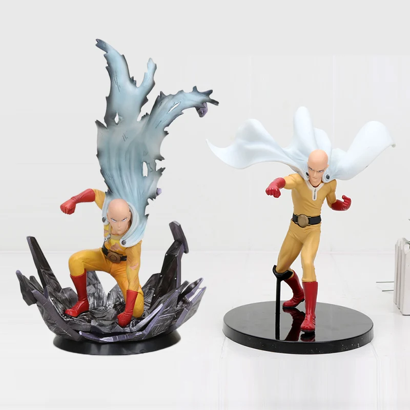 New New 24cm 15cm One Punch Man Saitama Pvc Action Figure Toys - new 24cm 15cm one punch man saitama pvc action figure toys