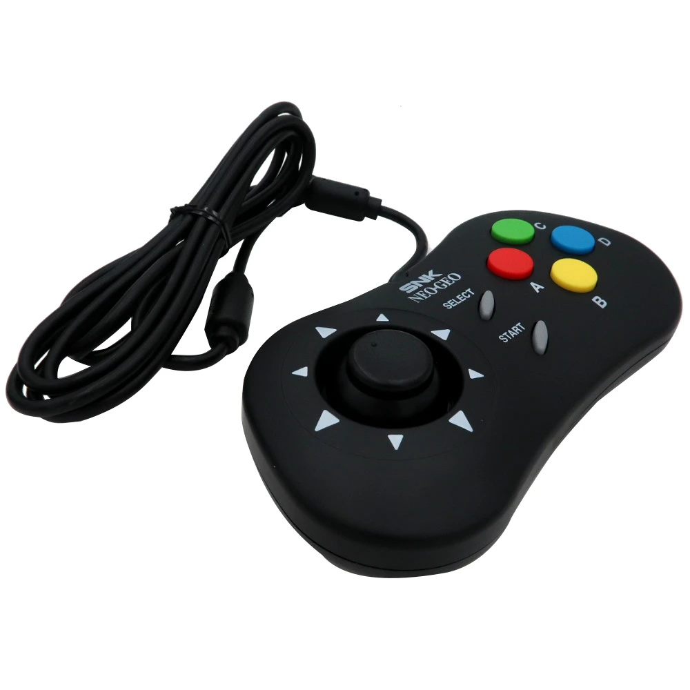 Для SNK контроллер мини игровой коврик белый/черный для NEOGEO мини-коврик