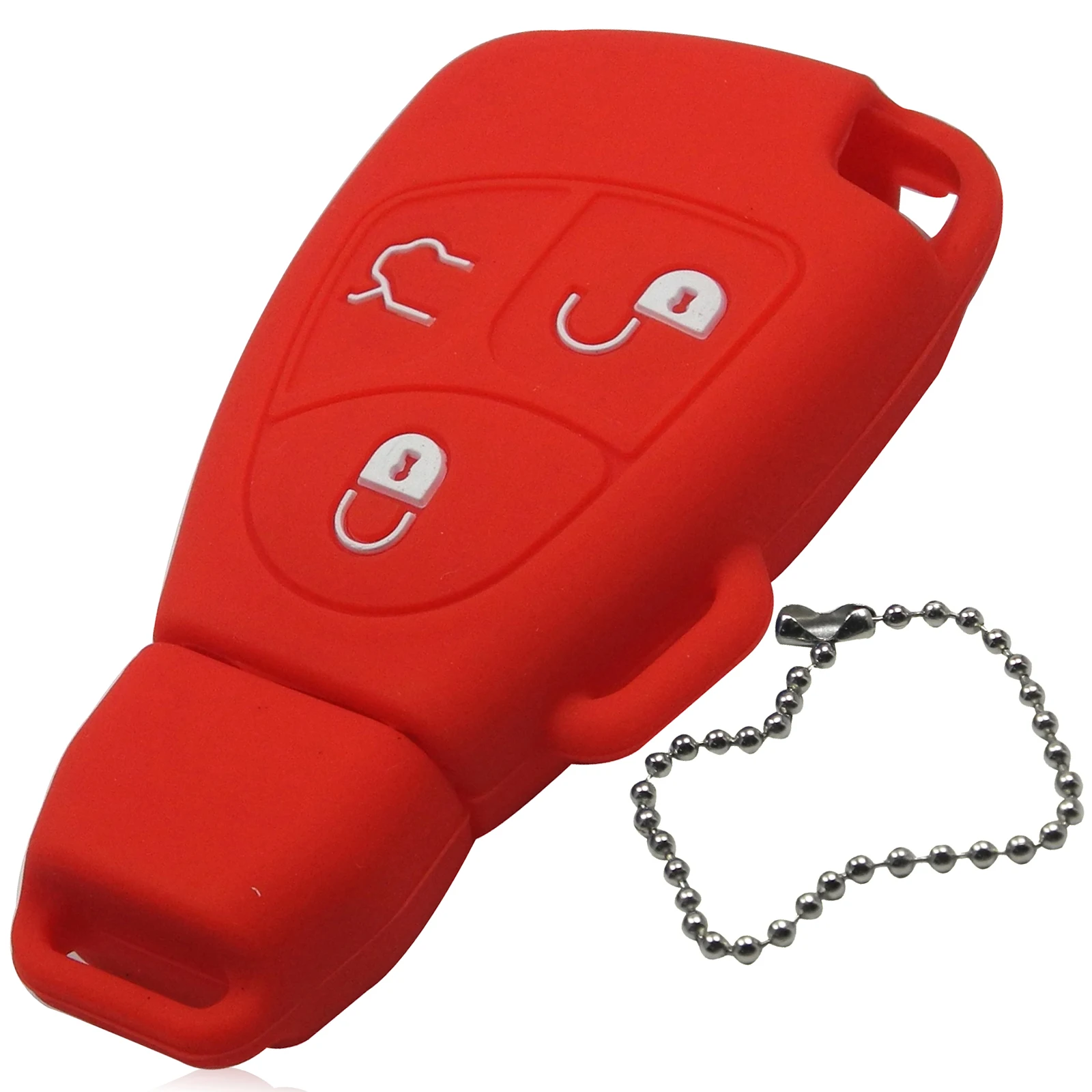 Keyforkess custodia in Silicone per Mercedes Benz B C E ML S CLK CL 3/4 pulsanti custodia in gomma per telecomando 11 Keyforkess custodia in Silicone per Mercedes Benz B C E ML S CLK CL 3/4 pulsanti custodia in gomma per telecomando - HTB1lAtnc7fb uJkSmFPq6ArCFXaU