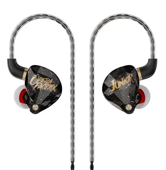 Fone de Ouvido Earplug com Conector Novo Operafactory In-ear Monitor Dinâmico Alta Fidelidade dj Earbud Mmcx Os1