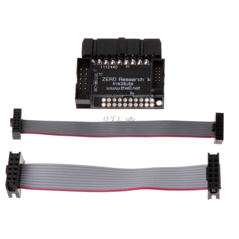

Adapter Board for 20P 2.54 mm JTAG to 10P 2.0mm 1.27mm SWD Interface Converter