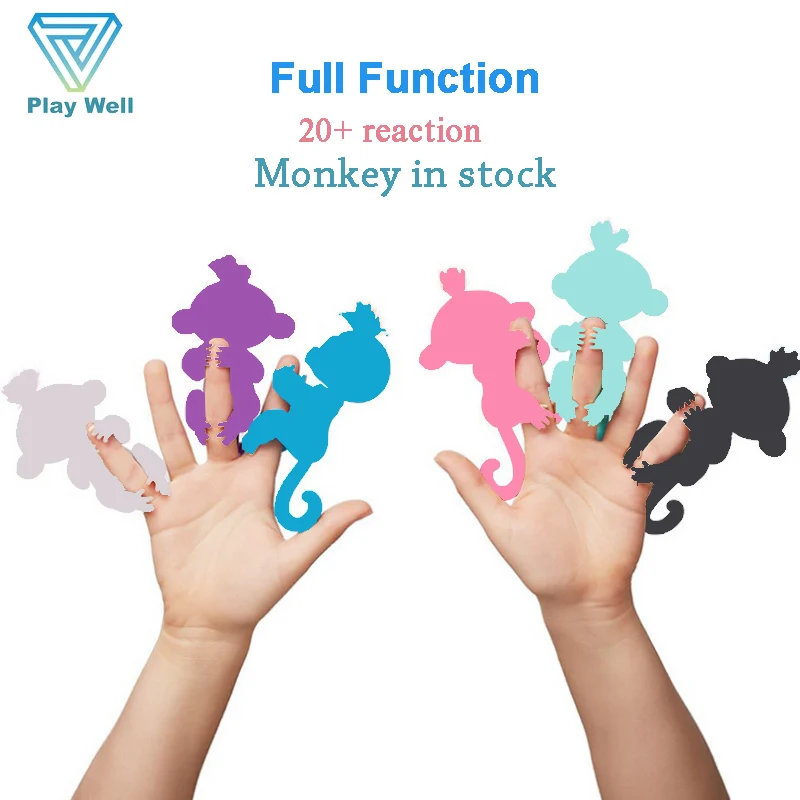 

6 Color Monkeys Unicorn Interactive Stand Smart Induction Toys Best Gifts For Kids