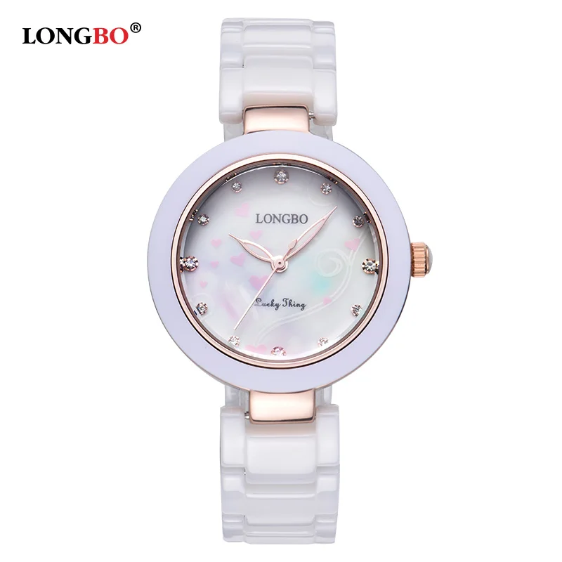 LONGBO Brand Women Watches New Fashion 2017 Ladies Quartz Watch Waterproof Luxury Wristwatch Female 80107